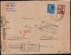 7 L. Freim. 1940/44 nebst weiterem 12 L. Wert auf Auslands-Lupo ...