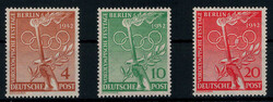 Vorolympische Festtage 1952 kpl. **  (30,-)