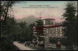 Römhild  O-6102,  Hotel / Pension Waldhaus 1907  I-II