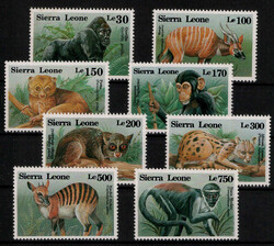 Wildtiere 1993 kpl. **  (20,-)