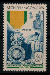 15 Fr.  100 Jahre Militärmedaille 1952 **  (50,-)