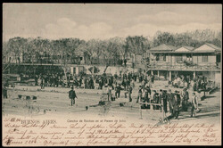 Buenos Aires,  Cancha de Bochas en el Paseo de Julio 1905 nach ...