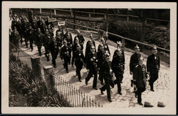 Cossebaude  O-8132,  Marsch der Feuerwehren von Cossebaude, Wachau ...