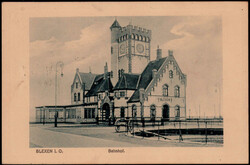 Nordenham - Blexen  W-2890,  Bahnhof 1921  I-II