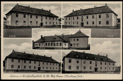 Bergen  W-3103,  Kaserne u. Wirtschaftsgebäude 1937  I-II