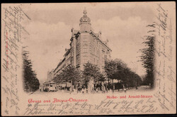 Hamburg - Altona  W-2000,  Molke.- und Arnold-Straße 1899  I-II