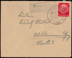 Eimersleben über Eilsleben (Bz. Magdeburg)  O-3241, Landpost R2 auf ...