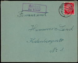 Godshorn über Hannover  W-3000,  violetter Landpost R2 klar auf ...