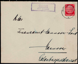 Everloh über Hannover  W-3000,  violetter Landpost R2 klar auf ...