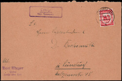 Lenthe über Hannover  W-3000,  violetter Landpost R2 klar auf ...