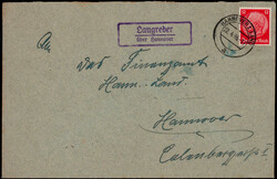 Langreder über Hannover  W-3000,  violetter Landpost R2 klar auf ...