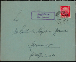 Regenborn über Hannover  W-3000,  violetter Landpost R2 klar auf ...