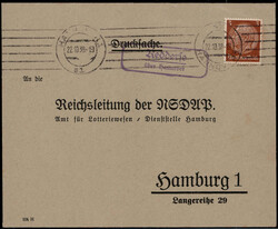 Redderse über Hannover  W-3000,  violetter Landpost R2 klar auf DS ...