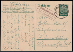 Dankelshausen über Hann. Münden  W-3510,  violetter Landpost R2 ...