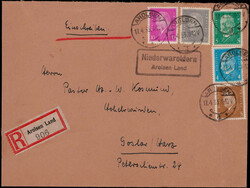 Niederwaroldern Arolsen Land  W-3548,  Landpost R2 klar auf ...