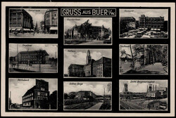 Melle - Buer  W-4520,  Zeche Bergmannsgl?ck, Krankenhaus um 1935 ...