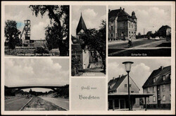 Dortmund - Brechten  W-4600,  Zeche Minister Stein Schacht 6, ...