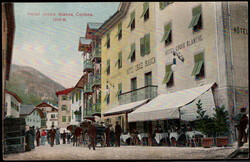 Cortina,  Hotel croce bianca um 1910  I-II