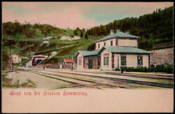 Semmering,  "Gruss von der Station" um 1910  I-II