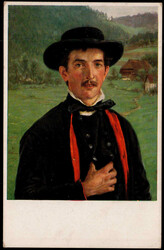 Gutach  W-7625,  Bauer aus Gutach um 1936  I-II  (Ecken leicht ...