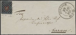 5655095: Rayon I, dunkelblau mit Kreuzeinfassung
