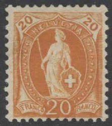 5655147: Schweiz Stehende Helvetia