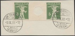 5655155: Schweiz Zwischenstege - Zusammendrucke