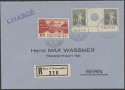 5655155: Schweiz Zwischenstege - Zusammendrucke