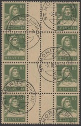 5655155: Schweiz Zwischenstege - Zusammendrucke