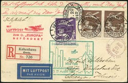 448085: Aviation, Airmail, Catapult Mail, North Atlantic Route