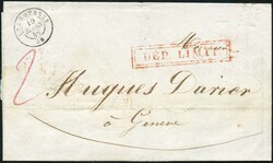 FRANCE, PREPHILATELIE, 1797-1863, interresantes Lot 40 Briefe diverse ...