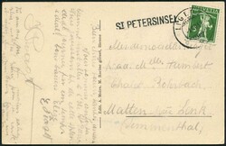 ILE-de-St. Pierre, 1907/13, 2x Stabstempel d/f, 1x Rundstempel d/f, ...