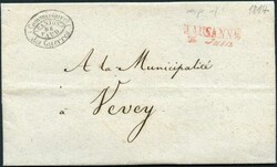 1800-1860, VORPHILATELIE, interessantes Lot mit 30 Briefen ...