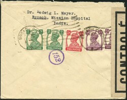 1946/47, Franz. Zone DEUTSCHLAND, intr. Lot mit 10 verschiedenen ...