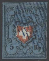 5655096: Rayon I, dunkelblau ohne Kreuzeinfassung