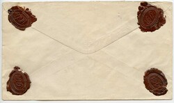 ST. IMIER, 1894, seltene Verwendug eines 25 C. Tübli mit ...