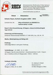 T. 15 B-LO, allseitig voll-/meist breitrandig mit drei sichtbaren ...