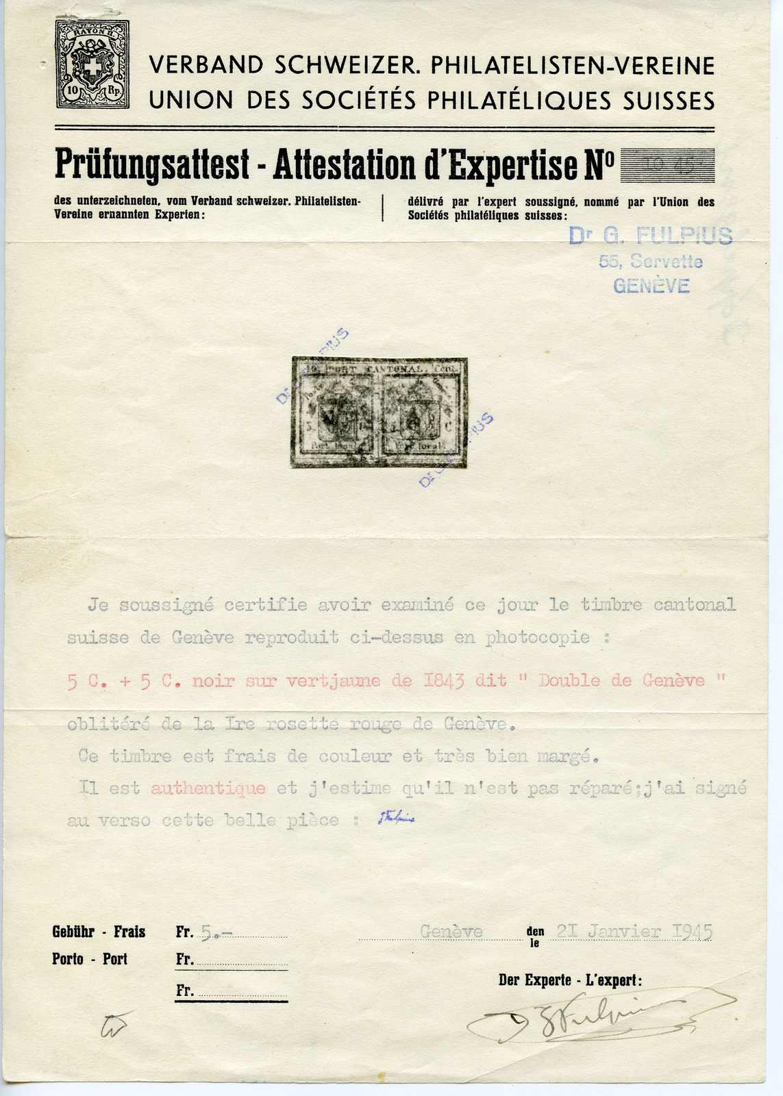 Image 2 for lot number 100 for 78th Forster Philatelie Auction