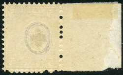 5 C. lilabraun, doppeltes Kontrollzeichen verschoben postfrisch mit ...