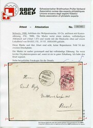 -.10, BASEL FIL.IV ST. JOHANN 15.XI.00, starker vollständiger ...