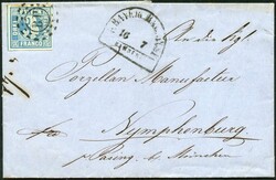 1850-1862, 3 Kr blau, Platten 2-5, Spezialisierte Sammlung mit 90 ...