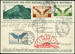 982558: Courrier Zeppelin Zeppelin LZ 127, voyage polaire