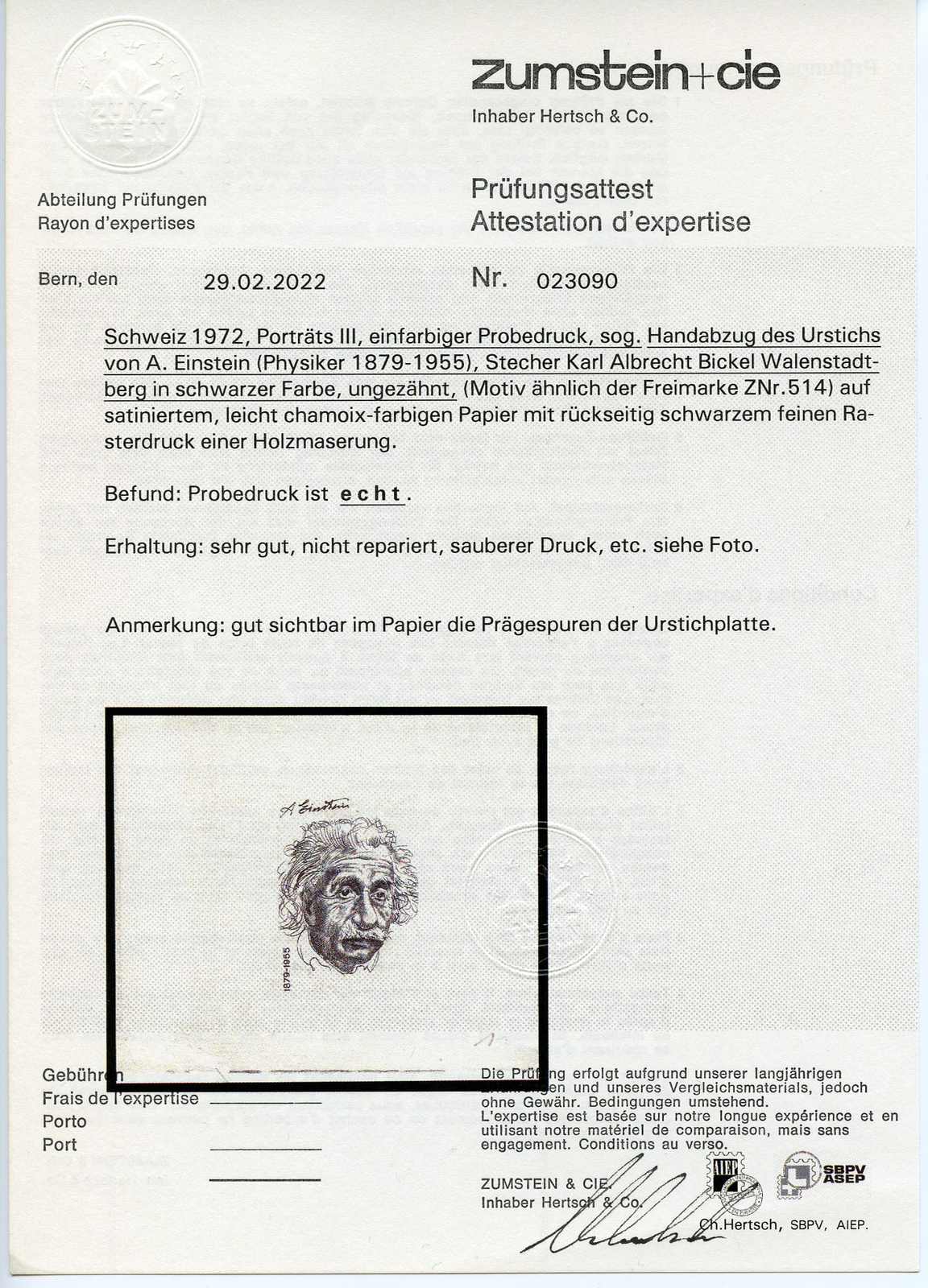 Image 2 for lot number 401 for 77th Forster Philatelie Auction