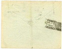 -.25, VEVEY 6.XII.00, Marke unten sog. Warzen rechts der grossen "5" ...
