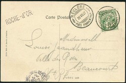 HAUTE AJOIE, 1893-1920, gutes Lot 18 Briefe-/Karten, dabei Bure, ...