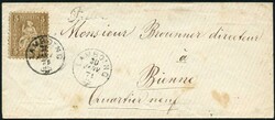 PLATEAU DE DIESSE, 1859-ca.1915, interessantes Lot 12 Briefe-/Karten ...
