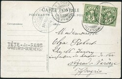 TÊTE-de-RANG (PRES HTS-GENEVEYS, 1906, Gr. 47 Nr. 97, der rare ...