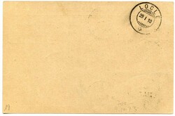 -.22, CHAUX-DE-FONDS 29.I.10, beide Kocher-Marken in senkrechten ...