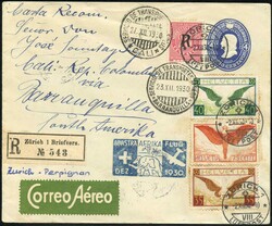 5659120: Switzerland Special Flights (SF) - Postal stationery