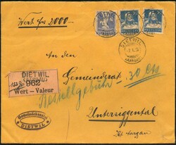5655156: Switzerland Defintives after 1907